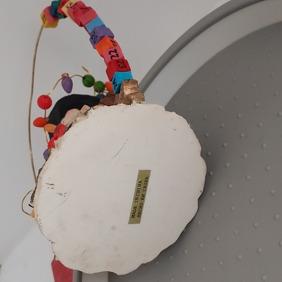 Bobble Snowman Countdown to Christmas  Decoration - Picture 7 of 7